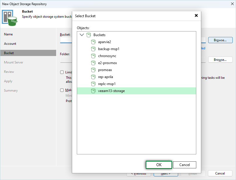 IDrive e2 with Veeam 13