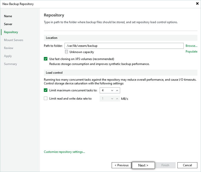 IDrive e2 with Veeam 13